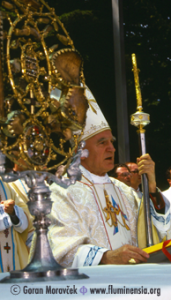 Kardinal Franjo Kuharić na Trsatu