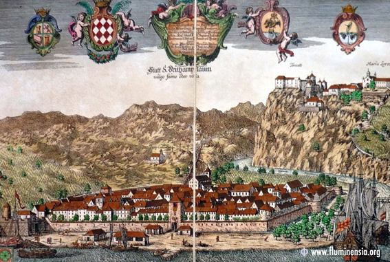 Rijeka 1689. godine