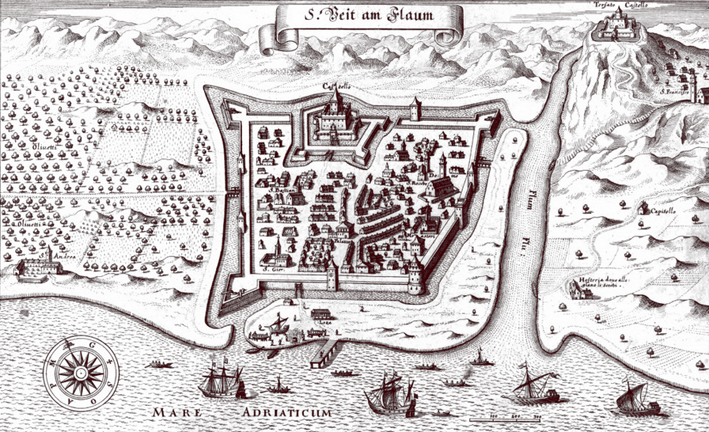 Grad sv. Vida sredinom 17. stoljeća