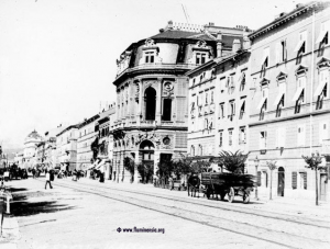 Rijeka 1919. godine. Palača Modello